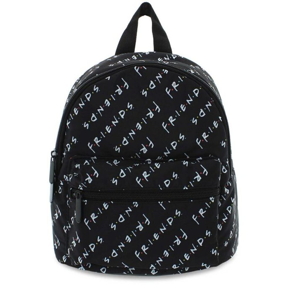 FRIENDS Black Mini Backpack